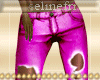 S| Torn Jeans *pink