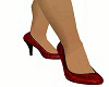 Red n black heels