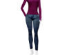 Berry Sweater Outfit