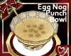 > Egg Nog Punch Bowl