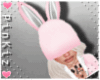 Bad Bunny Beanie Pink 2