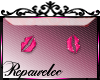 *R* Pink Kisses Sticker