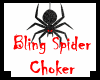 (IZ) Bling Spider Choker