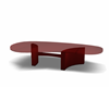RED CENTER TABLE