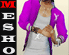 [MMM] violet Jacket