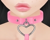 P! Collar Heart - Pink