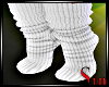 White wool socks