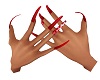 Red Heart nails XL
