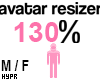 ♥ 130% | Avatar Resizer