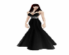 [MDF]black wedding gown