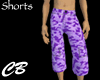CB Purple Camo Shorts