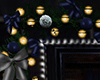 Blue Christmas Garland