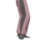VF baggy open pants pink