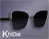 K nina black sunglass