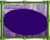 ;GP; Purple Fluffy Rug