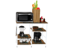 Wooden Microwave Cart
