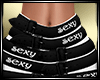 LS~ SKIRT SEXY B/W