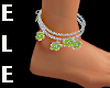 GREEN FALL ANKLET