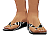 (RD) zebra sandals
