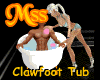 (MSS) ClawFoot Tub