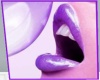 Purple Lips Poster #2