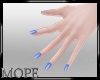 Blue Dreamer's Nails