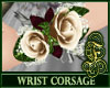 Wrist Corsage Ivory