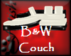 [tes]B&W Chunky Couch