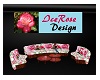 Rose Sofa set 