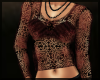 Brown Lace Top