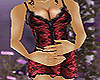 Red Lace maternity