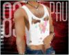 Riped white t-shirt