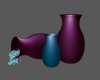 Blue & Purple Vases