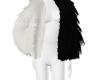 Black White fur