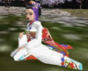 White Crane Kimono
