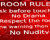 ! room rules red !