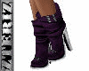 Boots - Leather Sv Purp
