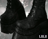 Lu| Y2K Blk Boots