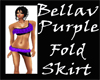 BV Fold Skirt Purple