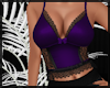 Lace Corset Purple ~