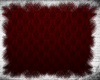 (mc) Dark Red Fur Rug
