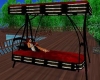 RED SWING BED