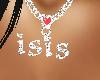 collar Isis Libra Plata
