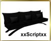 [SCR] Black Modern Couch