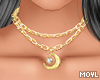Gold Moon Necklaces