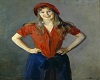 Painting by Krohg