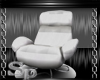 SP* White Leather Chair