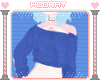 !H! Deepblue sweater