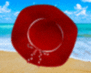 B|Beach Hat Red ✿