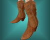 Fringed Western Boot Br